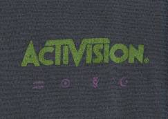 Activision logo over left breast. [126KB]