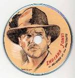 Indiana Jones, CD-Rom with label.